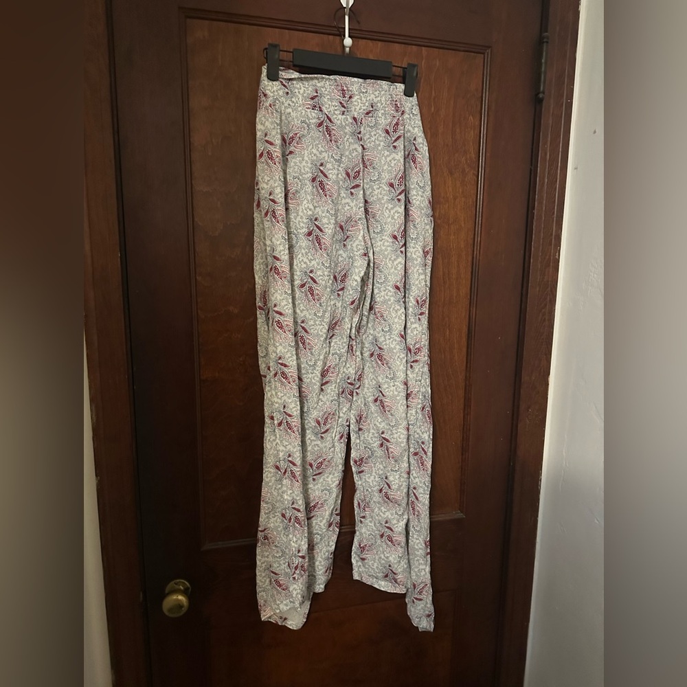 Ralph Lauren Denim & Supply floral print high-rise palazzo wrap pants Size S - Picture 4 of 5